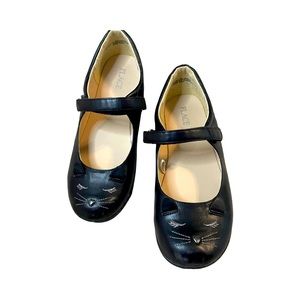 GOOD CONDITION-$6 add on*KIDS KITTY SHOES FAUX LEATHER